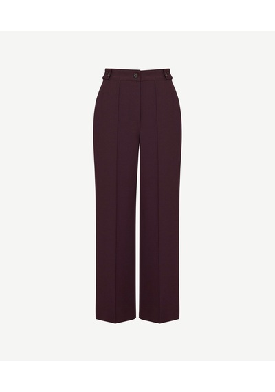 Yargıcı Düz Normal Bel Pantolon 26kkpn3034x 016 Bordo