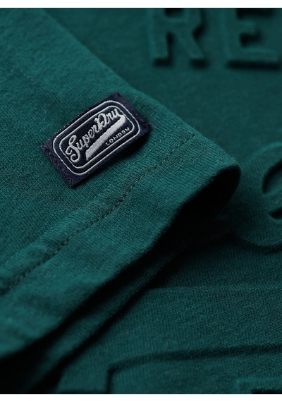 Superdry Bisiklet Yaka Baskılı Yeşil Erkek T-shirt M1011908a8um Embossed Vl T Shırt
