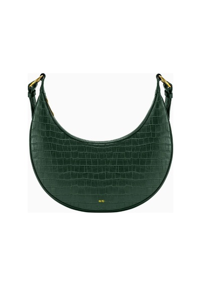 Jw Pei Carly Saddle Bag Vegan Deri Omuz Çantası Koyu Yeşil