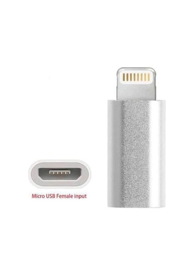 Apple Uyumlu iOS 8 Pin Lightning Erkek to Micro USB Dişi Çevirici Adaptör