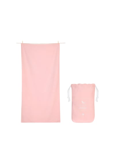 Dock And Bay Hızlı Kuruyan Havlu Essential L Island Pink Pembe