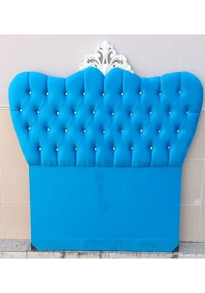 Başlık 90329 Dk Çift Kişilik 120 Avangart Turkuaz Baby Face Kumaş Dolgun Kapitone