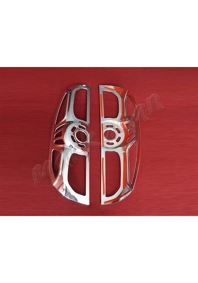 Db Chrome Fiat Doblo Stop Çerçevesi 2010-2014 2 Parça Abs Krom