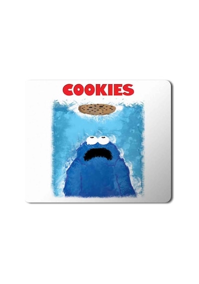 Cookies Kurabiye Canavarı Baskılı Mousepad Mouse Pad