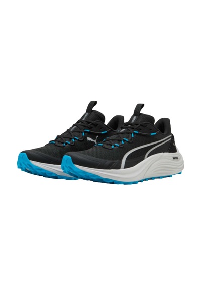 Puma Puma Electrify Nitro 4 Trail Erkek Siyah Yol Koşusu Ayakkabısı 8507 Siyah