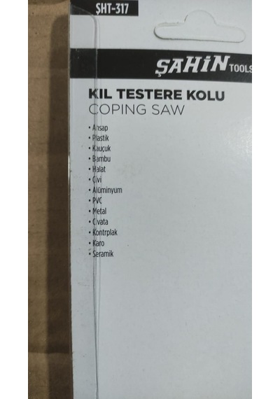 Mini Kıl Testere Kolu Yedekli İnce Metaryeller İçindir Ahşap-plastik-bambu-metal-halat-pvc-karo