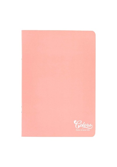 A5 40 Yaprak Kareli Defter, Pembe 103 Ivory