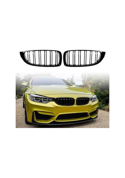 Bmw 4 Serisi F32/F33/F36 2013-2019 M4 Böbrek Cift Cizgi