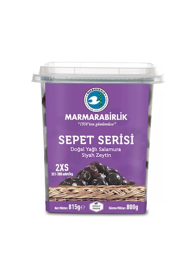 Marmarabirlik Sepet Serisi Yağlı Salamura 2xs 800 Gr X 2 Adet