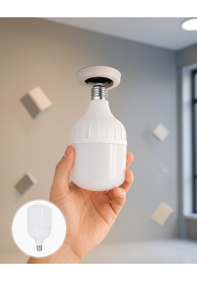 Şarjlı Led Torch Ampul 30 Watt Diğer