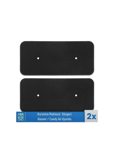 Çamaşır Kurutma Makinesi Süngeri 2'li Hoover Uyumlu Dyc8813b80,dyc8913b80,dyc88132bx80, Candy Evoc1379xb,evoc5810nbs,evoc59 Diğer