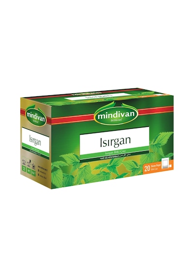 Mindivan Isırgan Bitki Süzen Poşet Çay 20'li