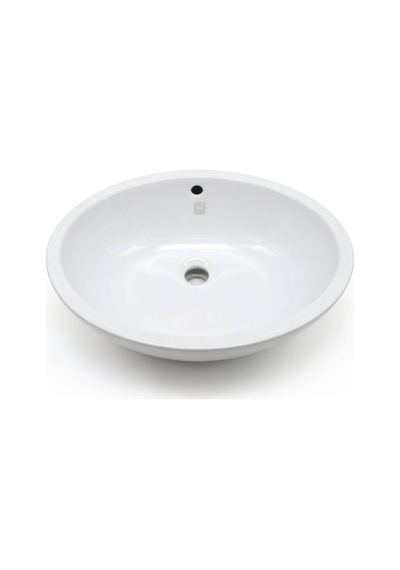 Ece Banyo - Tezgah Altı Hilton Lavabo 46 Cm Beyaz - 3095