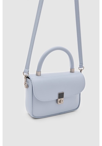 Shule Bags Cobble Small Çapraz Çanta Bebe Mavi