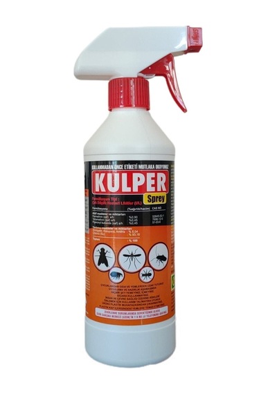 Kulper Hamamböceği Pire Karınca Karasinek Sivrisinek Spreyi Genel Böcek Ilacı 500 Ml
