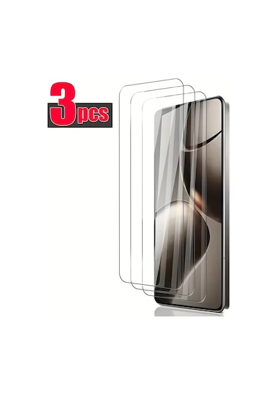 Xiaomi 15t Pro İle Uyumlu Ekran Koruyucu Şeffaf Temperli Kırılmaz Cam Ekran Koruyucu 3 Adet