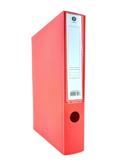 Sarbag Sert Plastik Arşiv Kutusu 24x32x6 Cm 4 Adet Kırmızı