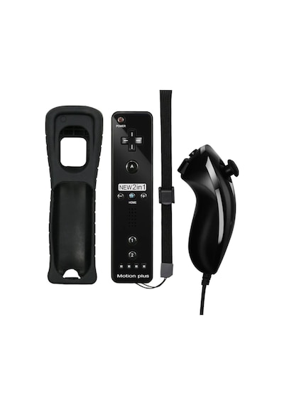 Nintendo Wii 2in1 Motion Plus Remote Kontroller + Nunchuk Kontroller Set