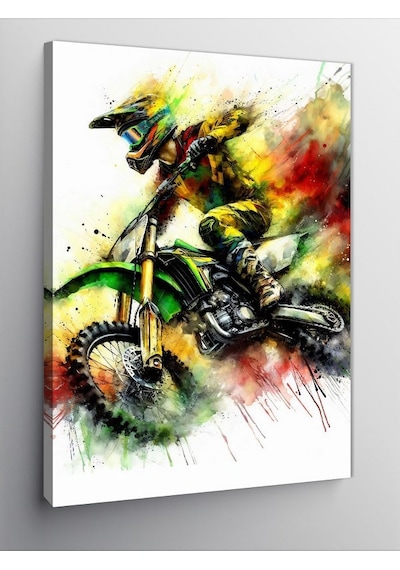 Kanvas Tablo Motor Sporları 100cmx140cm