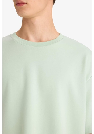 Defacto Oversize Geniş Kalıp Ütü Gerektirmeyen Bisiklet Yaka Kısa Kollu Basic Düz Ağır Kumaş Tişört X3926az25spgn1180 Yeşil Defacto Oversize Geniş Kalıp Ütü Gerektirmeyen Bisiklet Yaka Kısa Kollu Basic Düz Ağır Kumaş Tişört X3926az25spgn1180 Yeşil