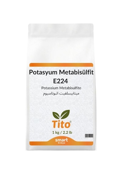 Potasyum Metabisülfit E224 Gıda Tipi 1 Kg