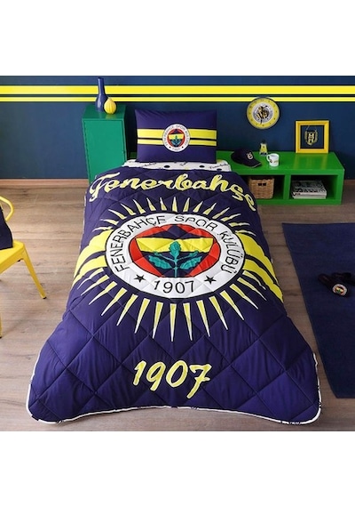 Taç Fenerbahçe Yorgan Seti Yastık Hediyeli