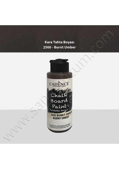 Cadence Chalkboard Paint Kara Tahta Boyası 120 Ml. 2560 B.Umber