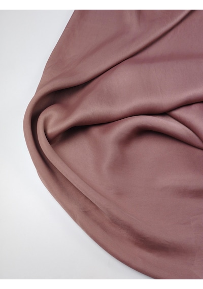 Gül Kurusu Renkte Mat Saten 145x250cm-10680 Gül Kurusu