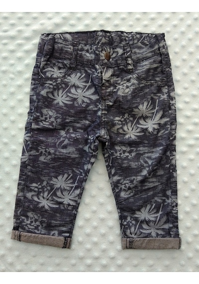 Kidaxi Erkek Bebek Dokuma Pantolon 6-36 Ay MIX Çok Renkli