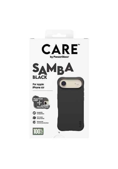 Panzerglass By Care Apple iPhone Uyumlu  17 Air Samba Magsafe Siyah Kılıf