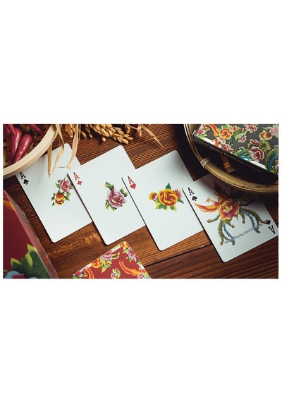 Bpcc Phoenix And Peony Blue Oyun Kağıdı İskambil Kartları