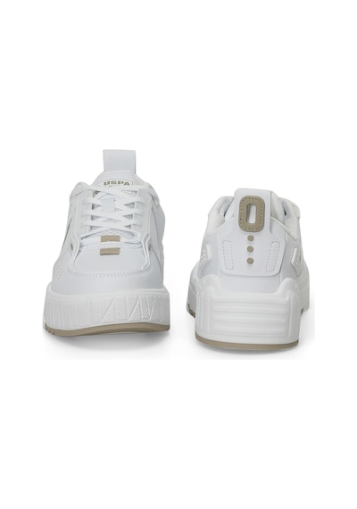 U.s. Polo Assn. Dance Wmn 5fx Beyaz Kadın Sneaker Beyaz-bej Beyaz - Bej U.s. Polo Assn. Dance Wmn 5fx Beyaz Kadın Sneaker Beyaz-bej Beyaz - Bej