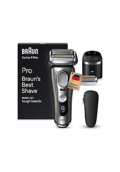 Braun Series 9 Pro Premium Erkek Elektrikli Tıraş Makinesi, 4+1 Tıraş Başlığı, Elektrikli Tıraş Makinesi Ve Düzeltici, Tıraş Başlığı Dahil, 60 Dakika Pil Ömrü, 1, 3 Ve 7 Günlük Sakalda Islak Ve Kuru Kullanım, 9465cc Braun Series 9 Pro Premium Erkek Elektrikli Tıraş Makinesi, 4+1 Tıraş Başlığı, Elektrikli Tıraş Makinesi Ve Düzeltici, Tıraş Başlığı Dahil, 60 Dakika Pil Ömrü, 1, 3 Ve 7 Günlük Sakalda Islak Ve Kuru Kullanım, 9465cc
