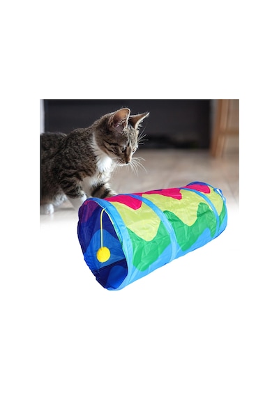 Kedi Tüneli Oyuncak Katlanabilir Asılı Top Uzun Stres Giderici Etkileşimli Egzersiz Komik Evcil Hayvan Yavru Kedi Oyun Çadırı Tüp Evcil Hayvan Malzemeleri Kedi Tüneli Oyuncak Katlanabilir Asılı Top Uzun Stres Giderici Etkileşimli Egzersiz Komik Evcil Hayvan Yavru Kedi Oyun Çadırı Tüp Evcil Hayvan Malzemeleri