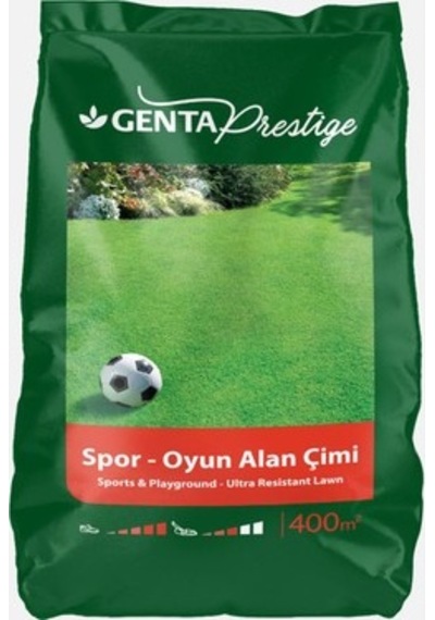 Genta Prestige Spor Oyun Alan Çim Tohumu 10 KG