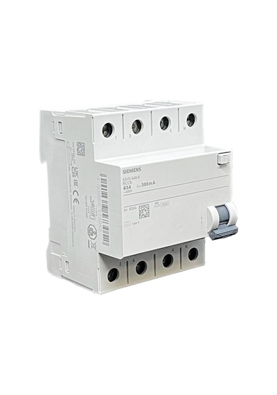 A TİPİ KAÇAK AKIM KORUMA RÖLESİ 63A, 400V, 300mA, 3P+N