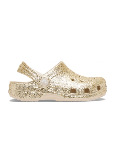 Crocs Classic Chunky Glitter Clog Kız Çocuk Terlik 211939 Altın
