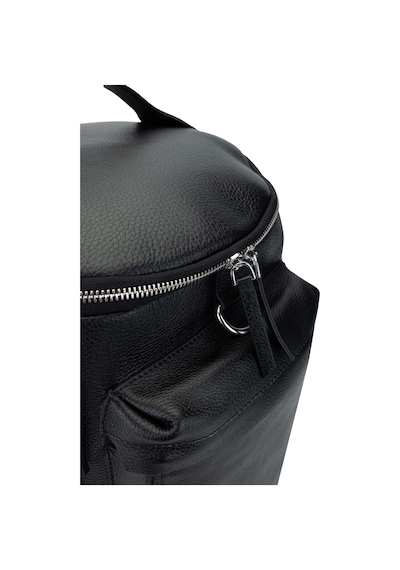 Tamer Tanca Unisex Hakiki Deri Siyah Floter Spor Çanta 949 1901 Bn Cnt Y25 Sıyah Fltr Siyah