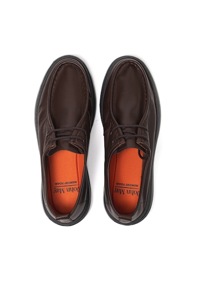 Brown Safari Oxford Klasik Erkek Ka-26y-e15303 John May Mars Shoe Brown Safari