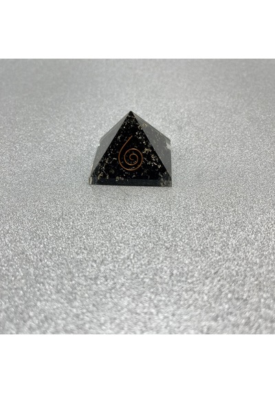 Shungite Orgonit Piramit 4x3.5 Cm 35 Gr