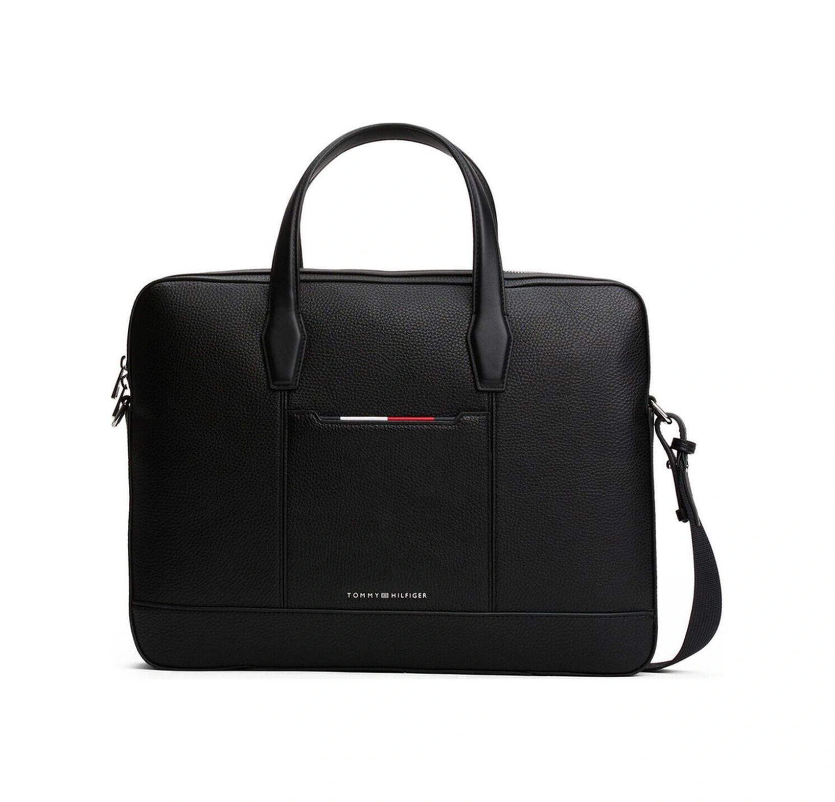 Siyah Erkek Laptop Çantası Th Central Slım Computer Bag-114782 Siyah