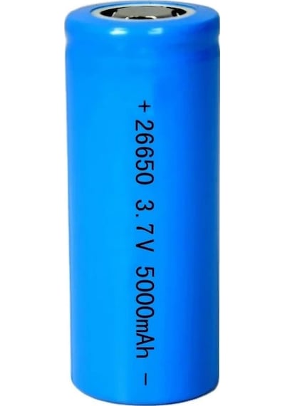 Bright 26650 3.7v 5000 Mah Lithium Li-ıon Şarjlı Pil