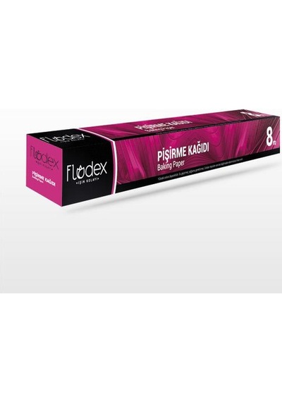 Flodex Hazır Kesilmiş Pişirme Kağıdı 16 Parça