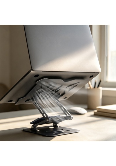 Go Des Gd-hd286 Katlanabilir Ayarlanabilir Laptop Ve Notebook Standı Gri