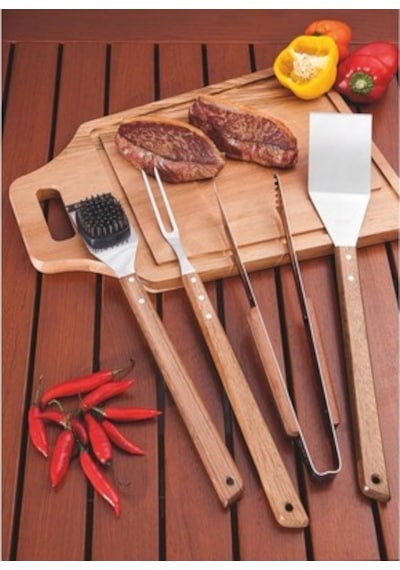 Tramontina Churrasco 26444/107 46Cm Barbekü Servis  Bıçağı Ahşap