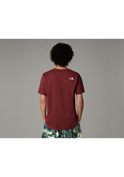 The North Face M Ss Easy Tee Erkek Outdoor Tişörtü Nf0a8a6c58c1 Kırmızı KIrmızı