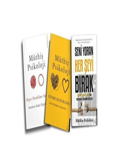 Müthiş Psikoloji Seti - 3 Kitap Takım - Müthiş Psikoloji - Destek Yayınları