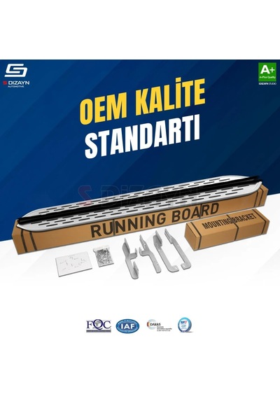 S-dizayn Citroen C5 Aircross 2 Hybrid Benzinli Oem Still Pro V1 Aluminyum Yan Basamak 193 Cm 2025 Üz