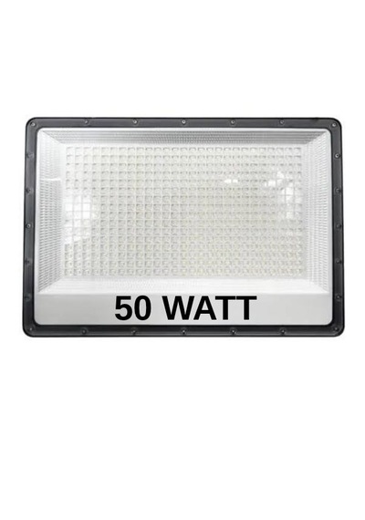 50w Slim Led Projektör 4000 Lm 6500k Renk Sıcaklığı Ip65 Koruma Sınıfı Beyaz 2/5/10/20 Li Paketler 2 Adet