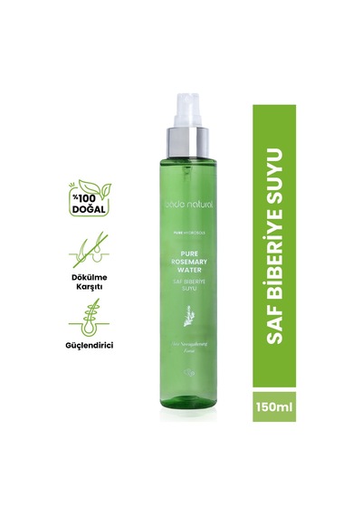 Bade Natural Biberiye Suyu Dökülme Karşıtı Saç Toniği 150 ML